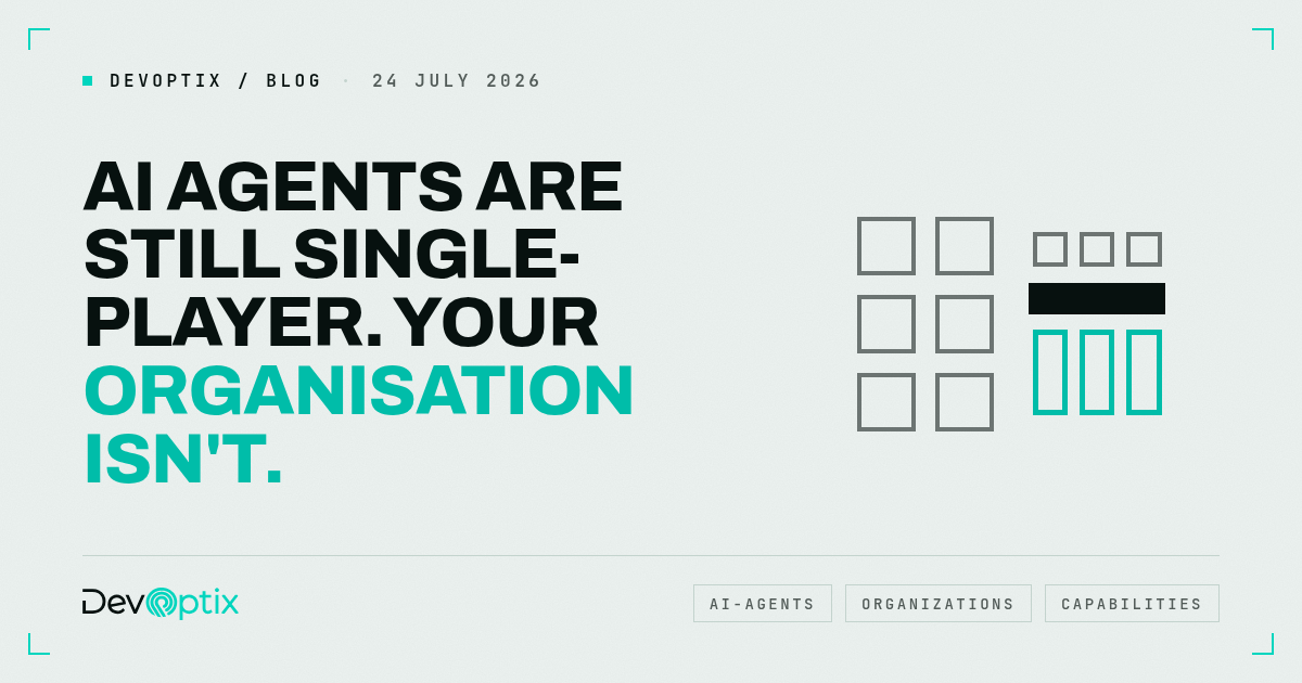 AI agents are still single-player. Your organisation isn't.